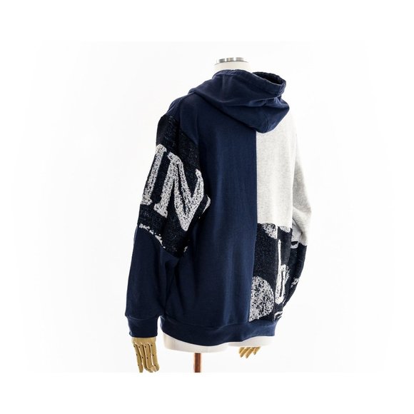 Mickey Mouse Fashion Rework Patchwork Tapestry Hoodie - Picture 6 of 8